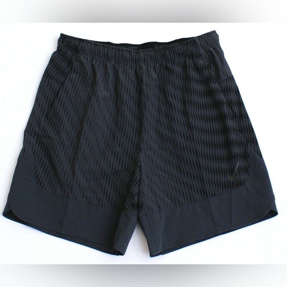 NWT Nike Dri Fit Flex 8" Black & Gray Stretch Training Athletic Shorts Men's XL - Picture 1 of 8